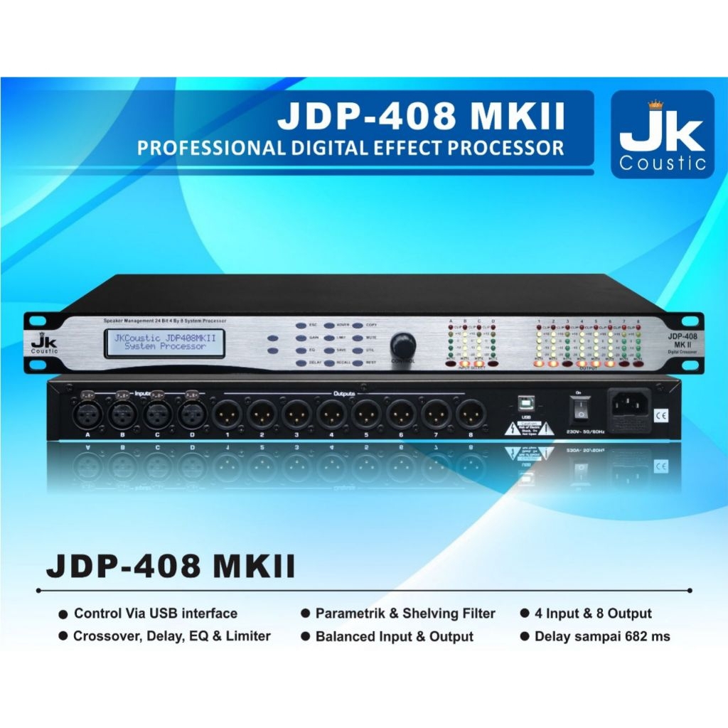 DLMS JK coustic type jdp 408 mk ||
