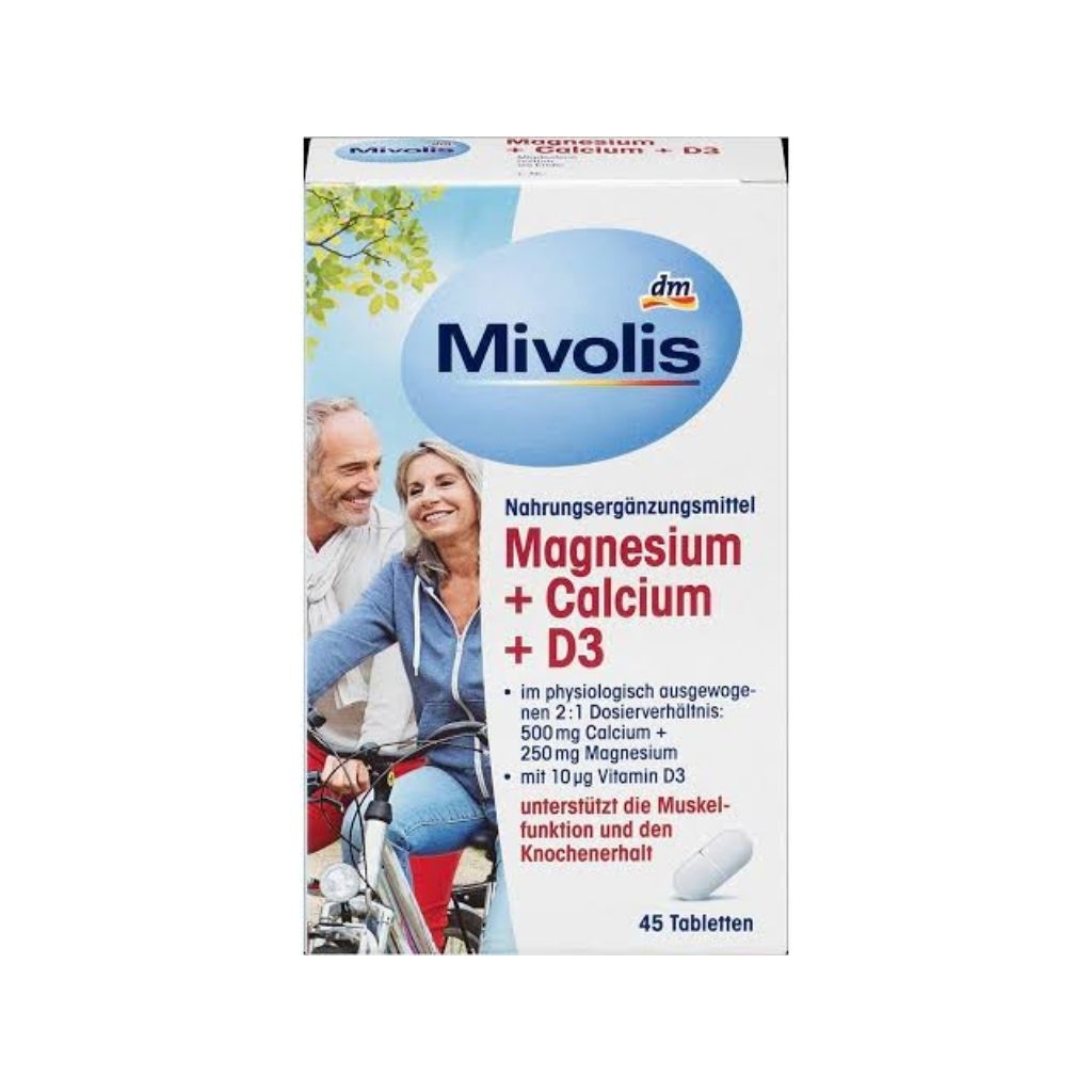 Mivolis Magnesium Calcium Vitamin D3