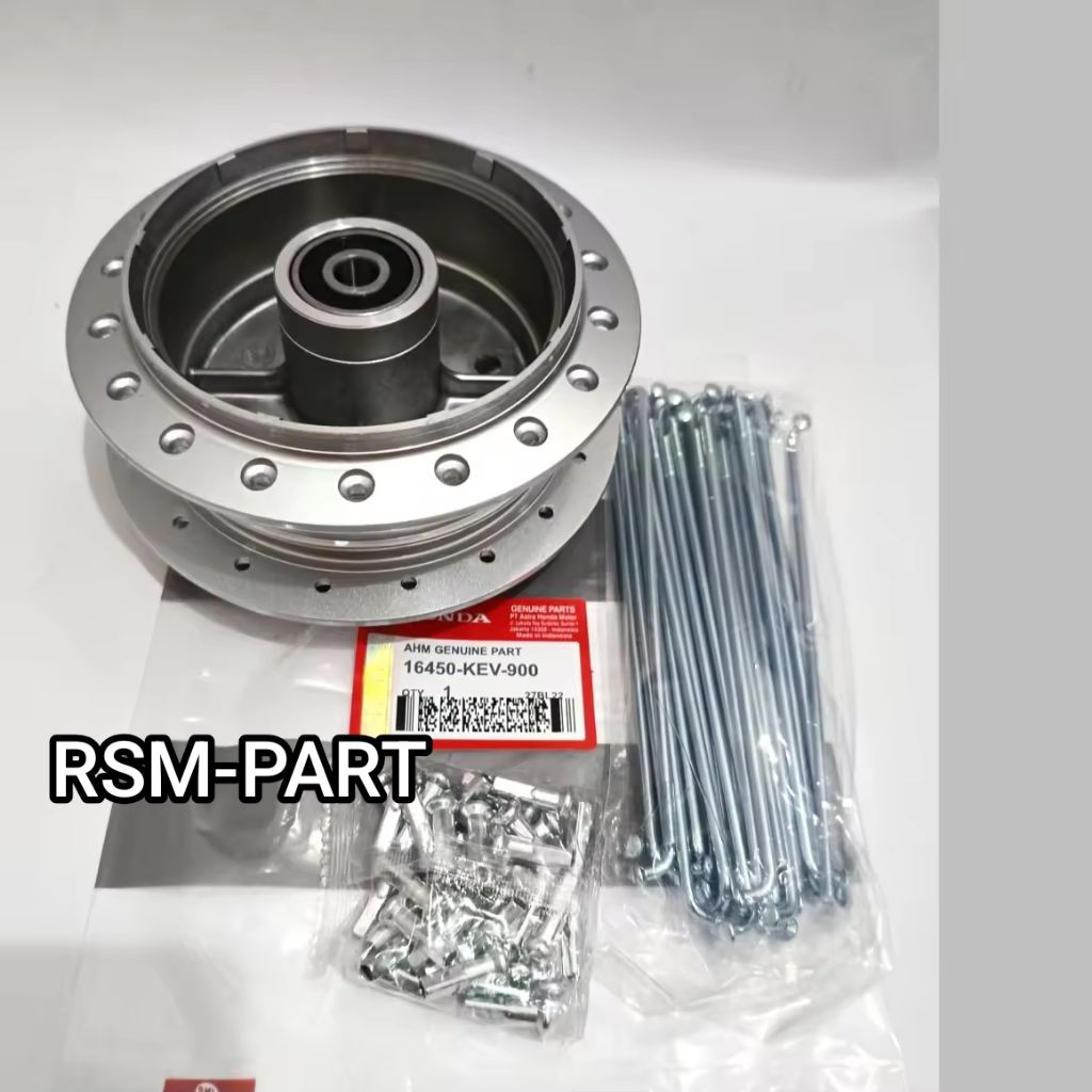 Tromol Belakang + jari jari ring 17 KEV/GN5 honda supra lama astrea grand prima legenda