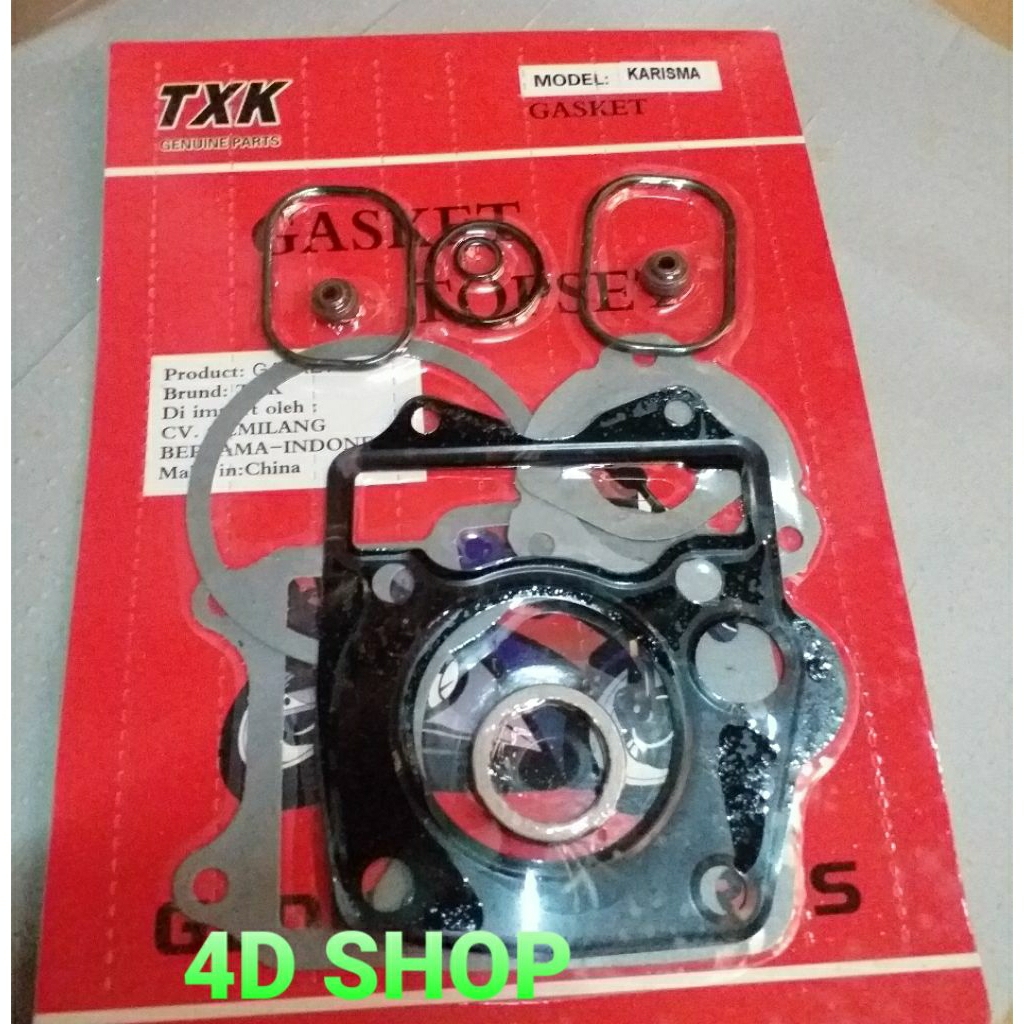 GASKET KIT PAKING TOP SET KARISMA SUPRA X125 KARBU
