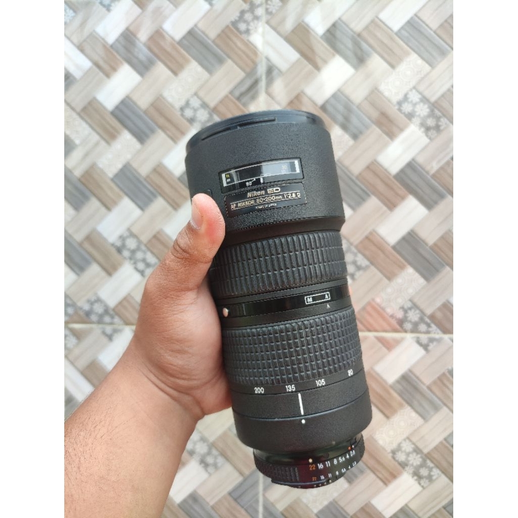 LENSA TELE NIKON AFD 80-200 F2.8 GEN III / GEN 3