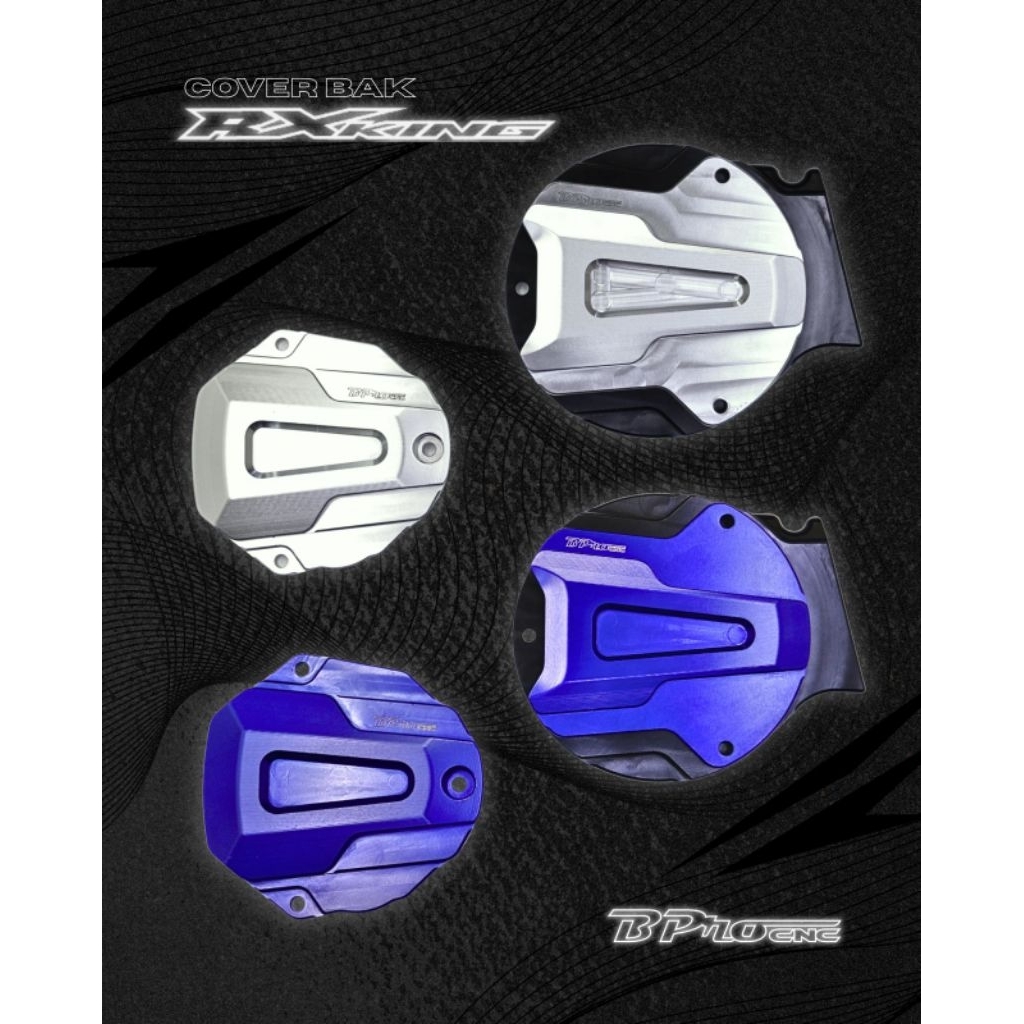 Penutup Bak Mesin Motor Aluminium Billet CNC Anodize untuk RX King