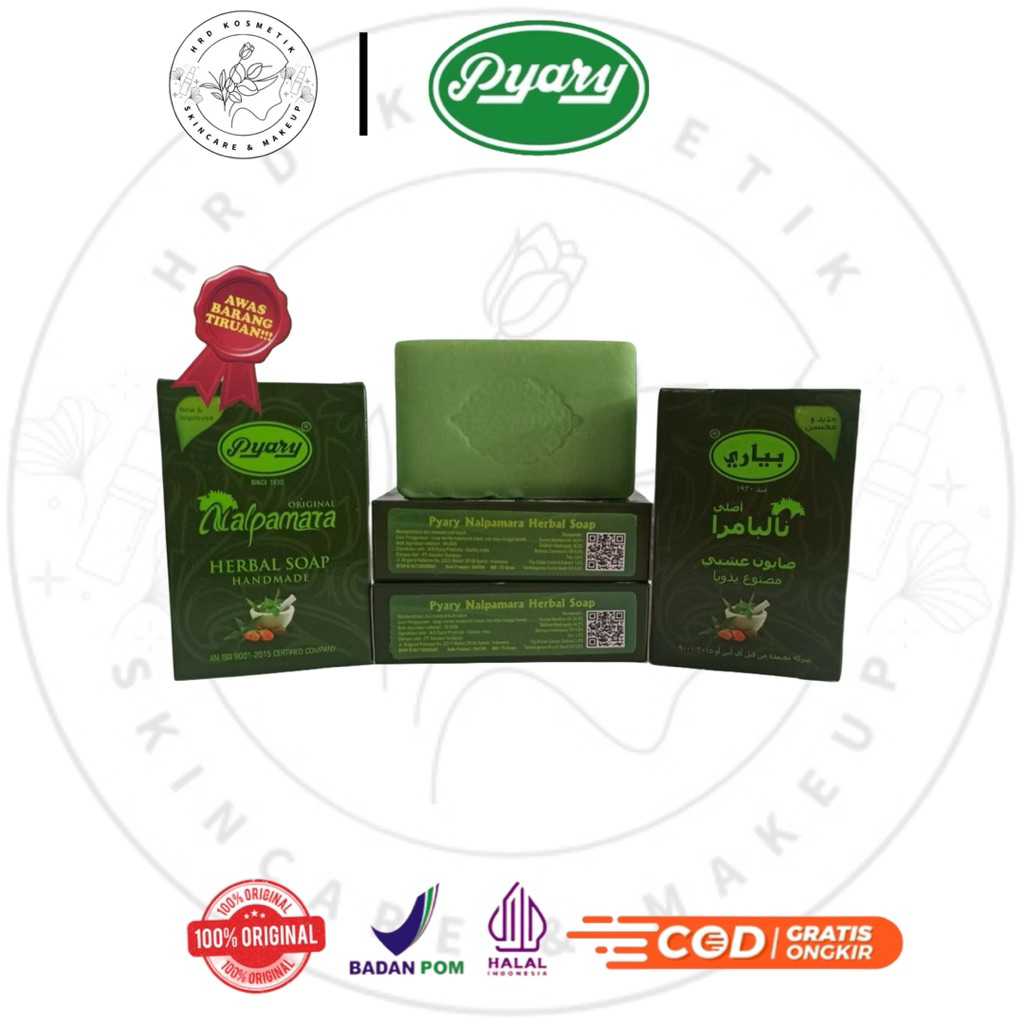 PYARY - Nalpamara Herbal Soap Sabun Arab 75gr by PT Sanobar Gunajaya