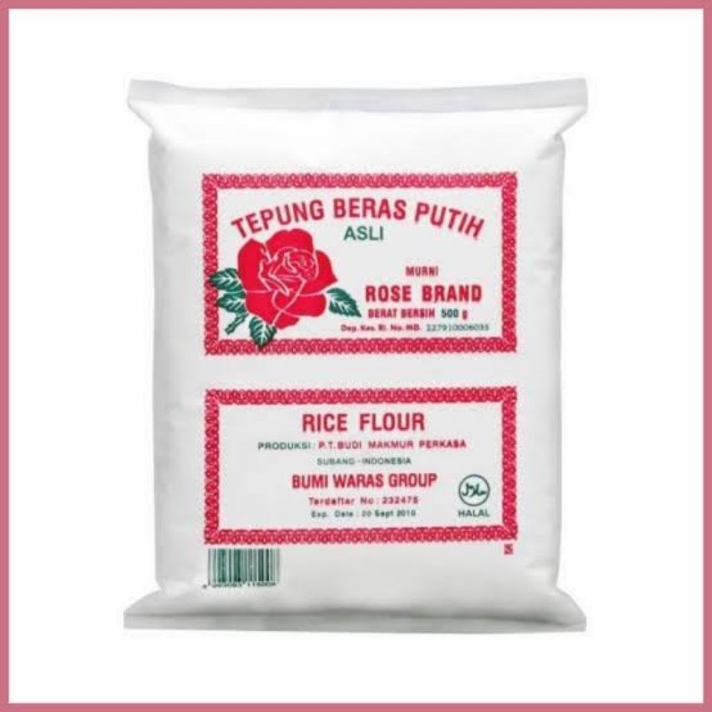 

Tepung Beras Rosebrand 500gr - Tepung Beras Halus Untuk Kue Tradisional & Gorengan