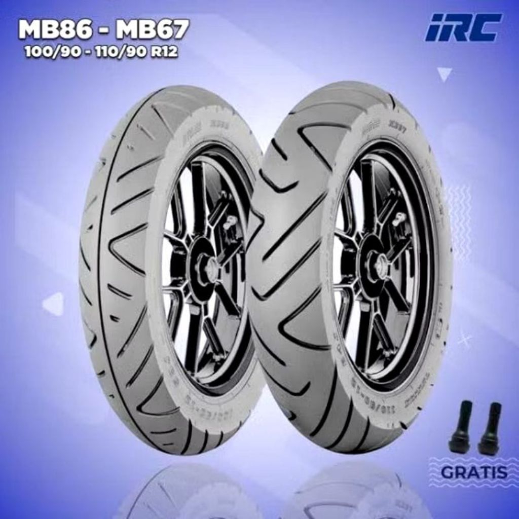 BAN IRC SCOOPY/FREEGO  RING 12 TUBELESS DONAT