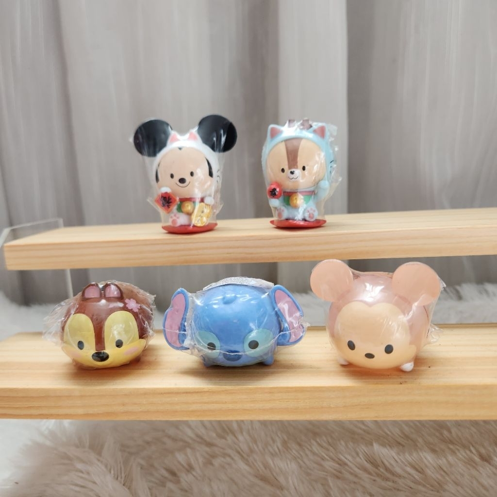 Mini Figure / Action Figure DISNEY Lisensi Disney / Mickey Mouse / Stitch / Chip / Lotso / Alien / K