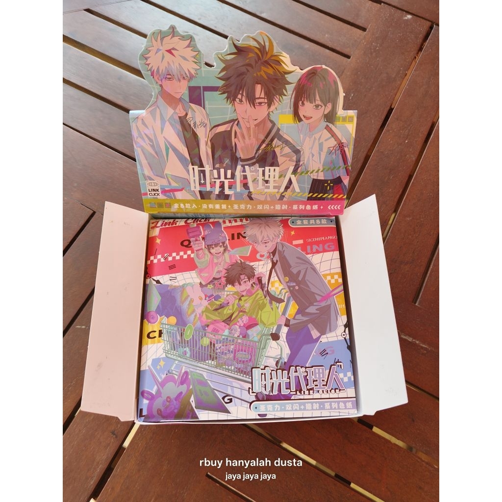 [BOOKED] Link click unofficial merch - blind pack shikishiki