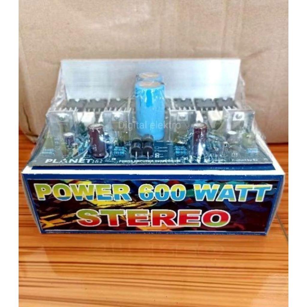 POWER 600 WATT STEREO KIT POWER