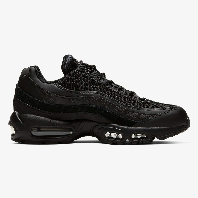 Sepatu Sneaker Air Max 95 Triple Black Original