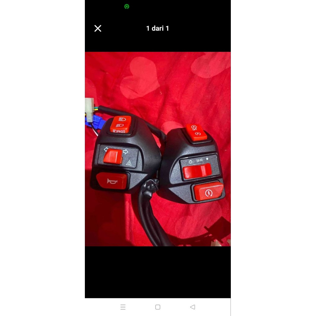 Saklar Hazard Mio sporty Mio smile