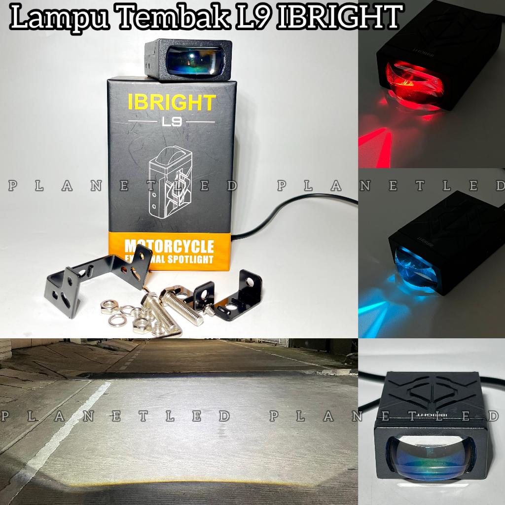 Lampu Tembak L9 IBRIGHT Waterproof