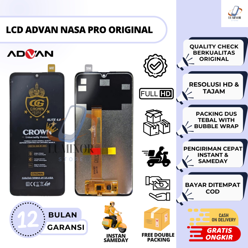 LCD ADVAN NASA PRO FULLSET COMPELTE