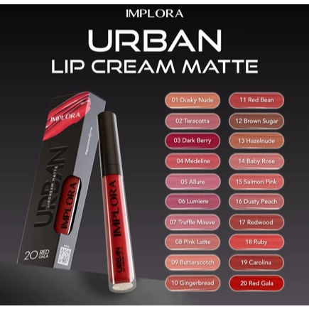 Implora Urban Lip Cream Matte | Implora Lip Cream matte