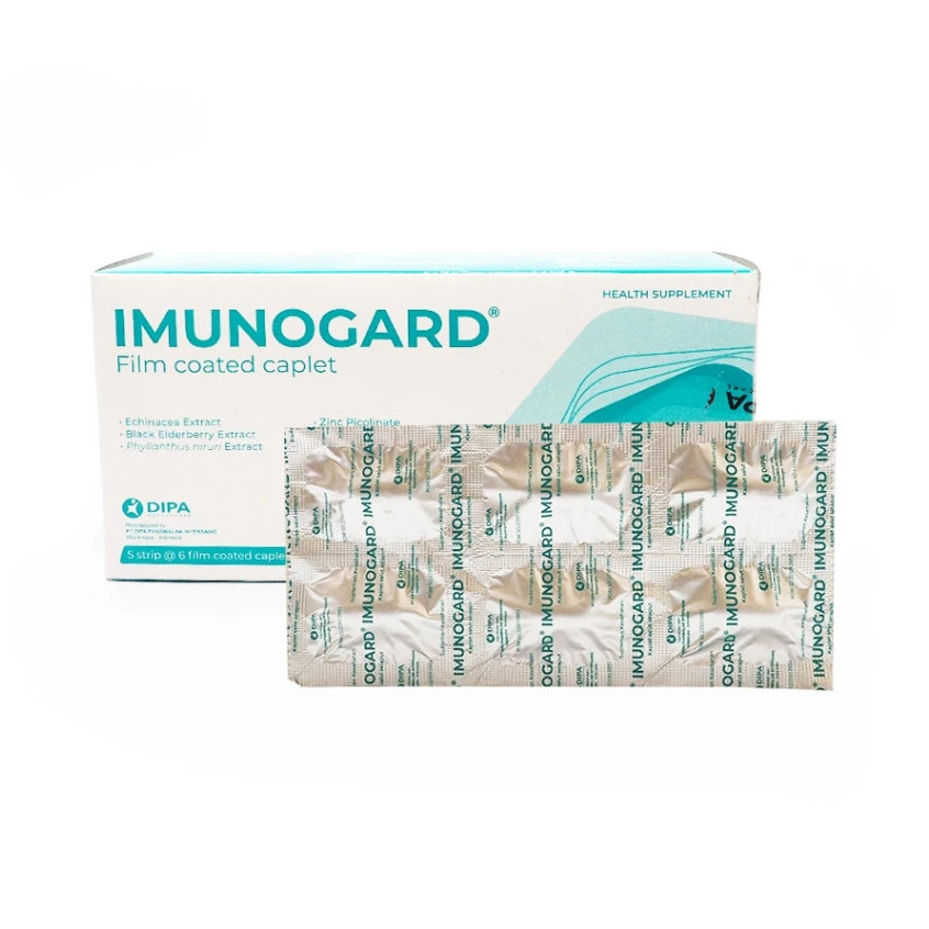 Imunogard Box 30's Kaplet Puspa - Vitamin Daya Tahan Tubuh