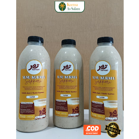 Susu Kurma TAMARI 1 liter I Asli Susu dan Kurma Premium I Tanpa Gula dan Pengawet Fresh Homemade ASI
