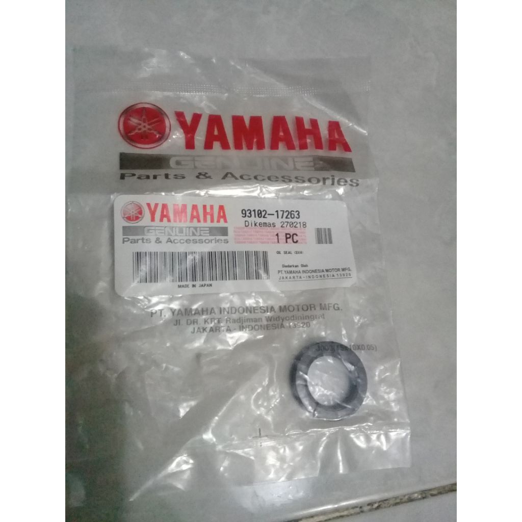 SIL STUT KOPLING SCORPIO FIZR ORIGINAL YAMAHA