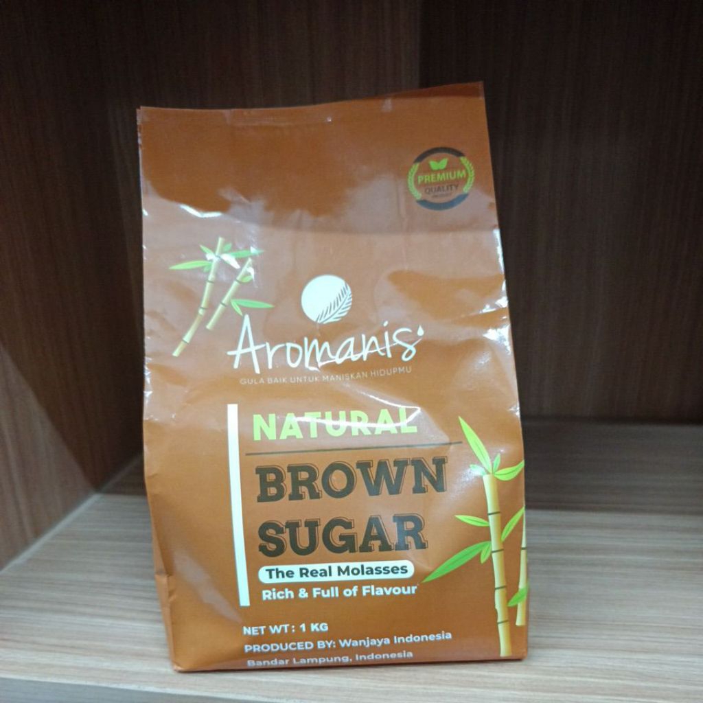 

Brown sugar aromanis natural 1kg