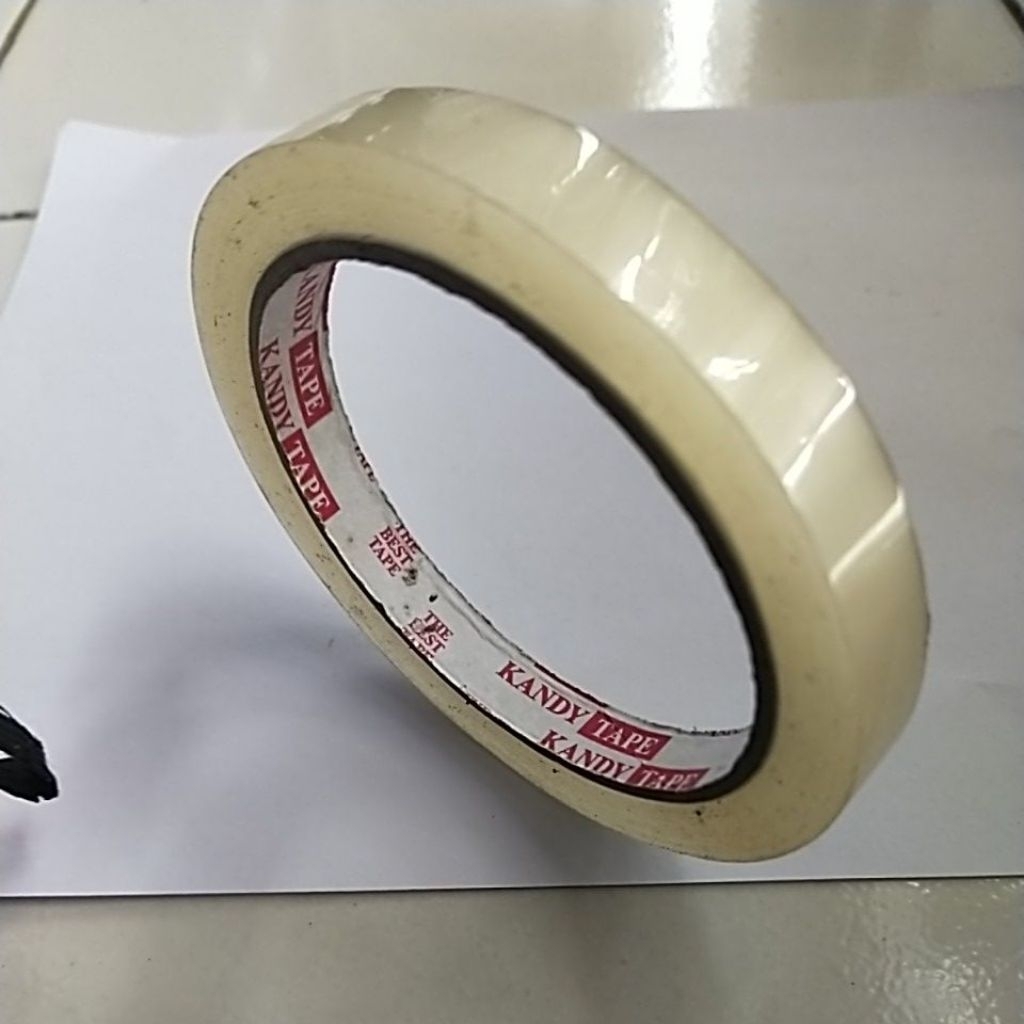 

Transparant Tape/ lakban bening 0,5 inchi