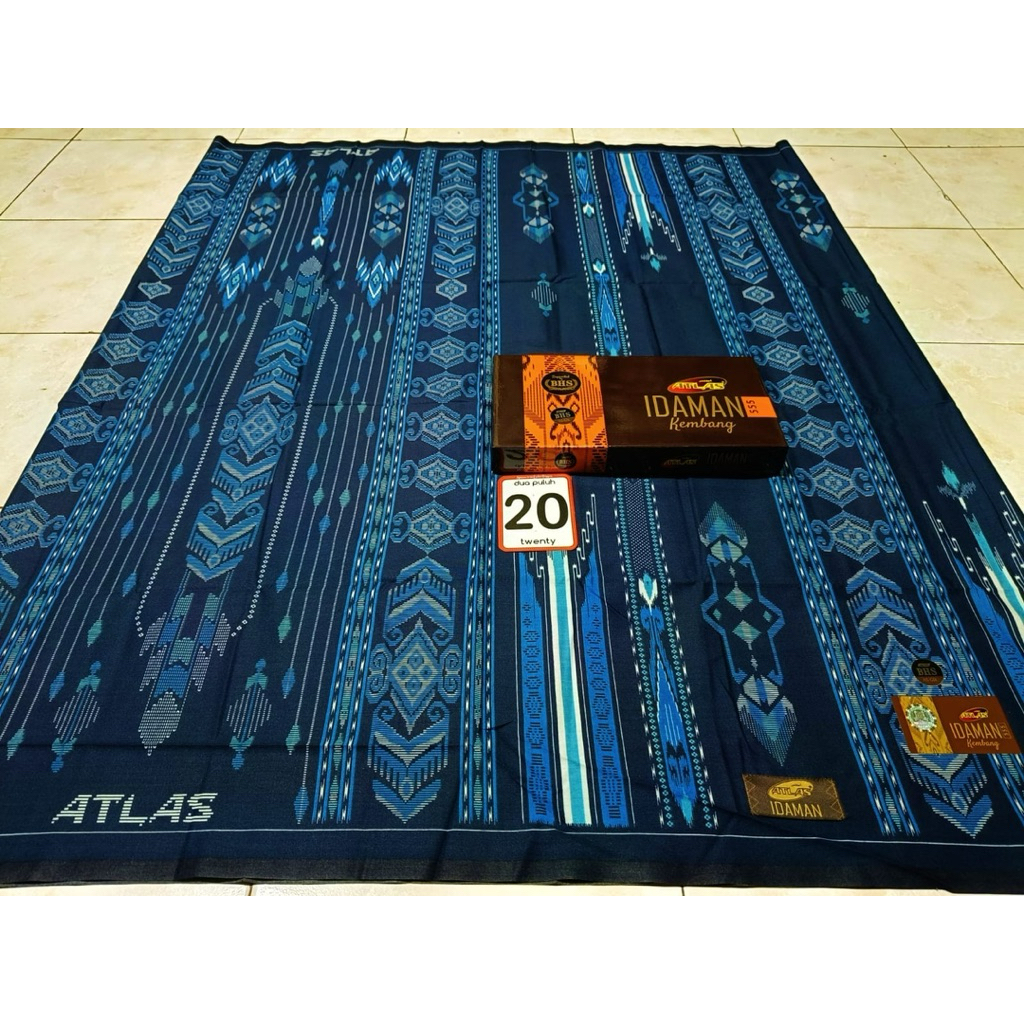 Sarung Atlas Idaman Kembang Kualitas Gold Limited