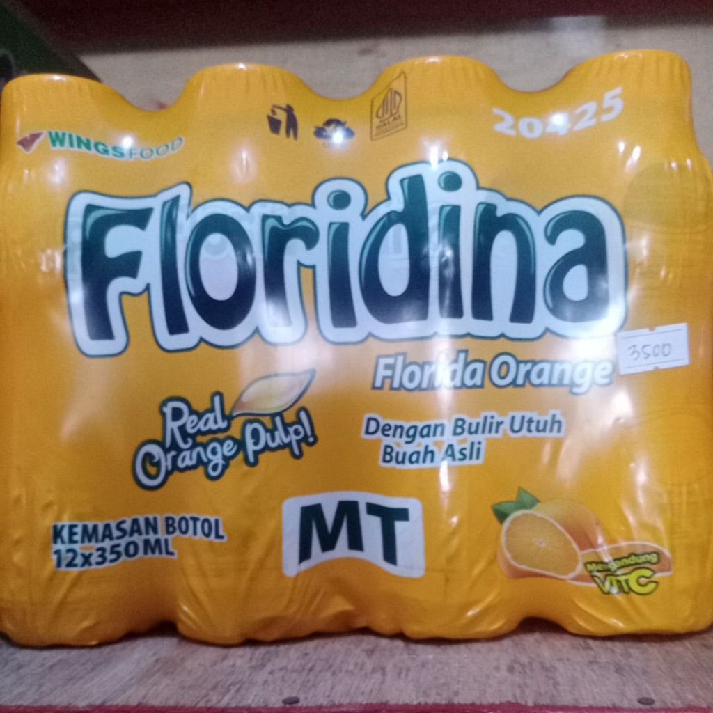 

floridina florida orange 12×350 ml