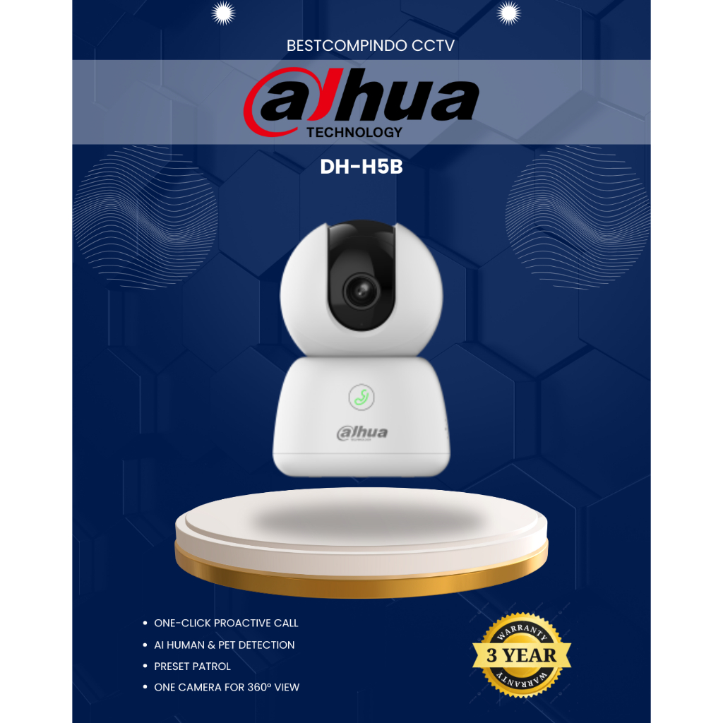 CAMERA DAHUA DH-H5B 5 MP | DAHUA CCTV | KAMERA CCTV DAHUA