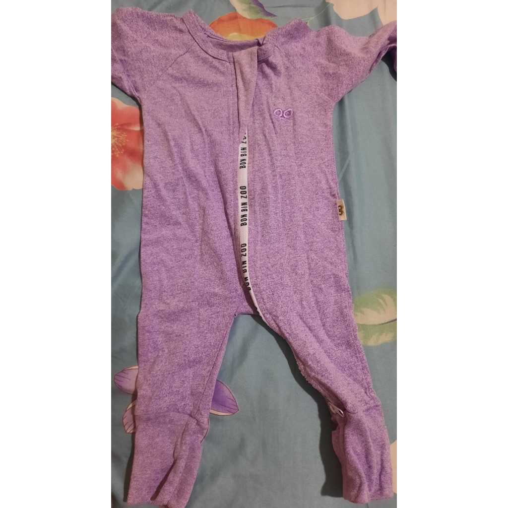 Preloved baju tidur | preloved sleepsuit baby | Bonbinzoo carter sleep suit | Legging baby velvet