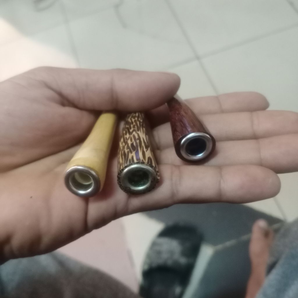 once pipa rokok kayu liyung asem kemuning