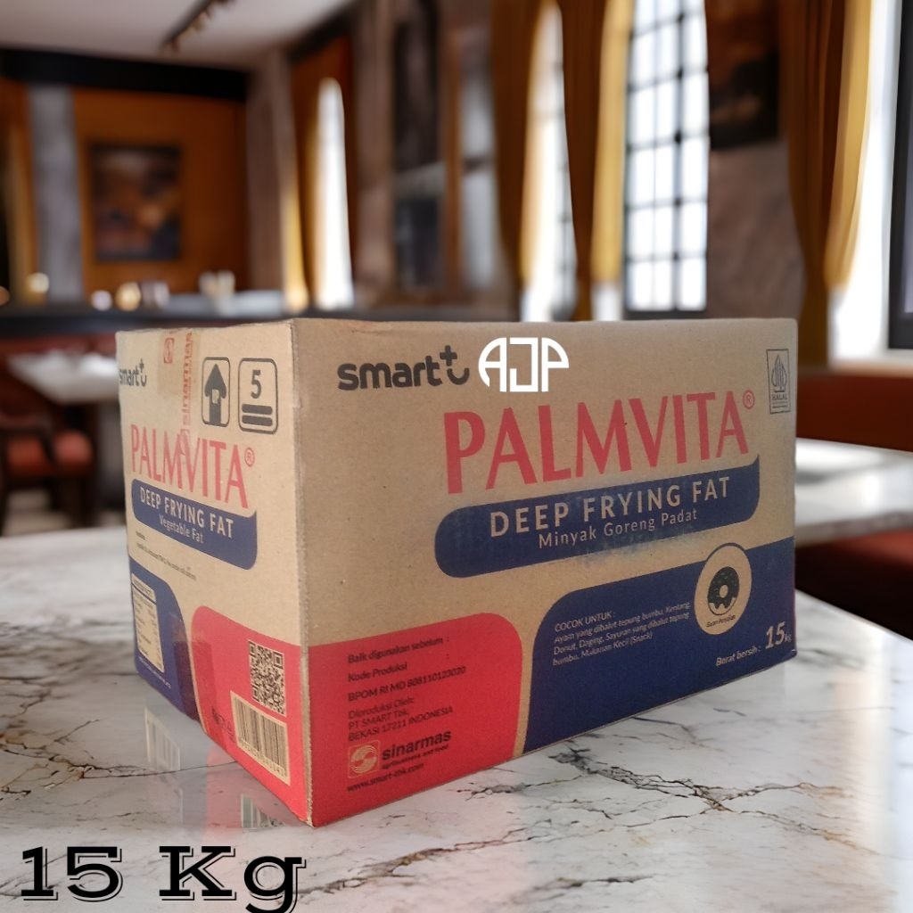 

PALMVITA Deep Frying Fat / Minyak Padat | 1 Dus (15 kg)