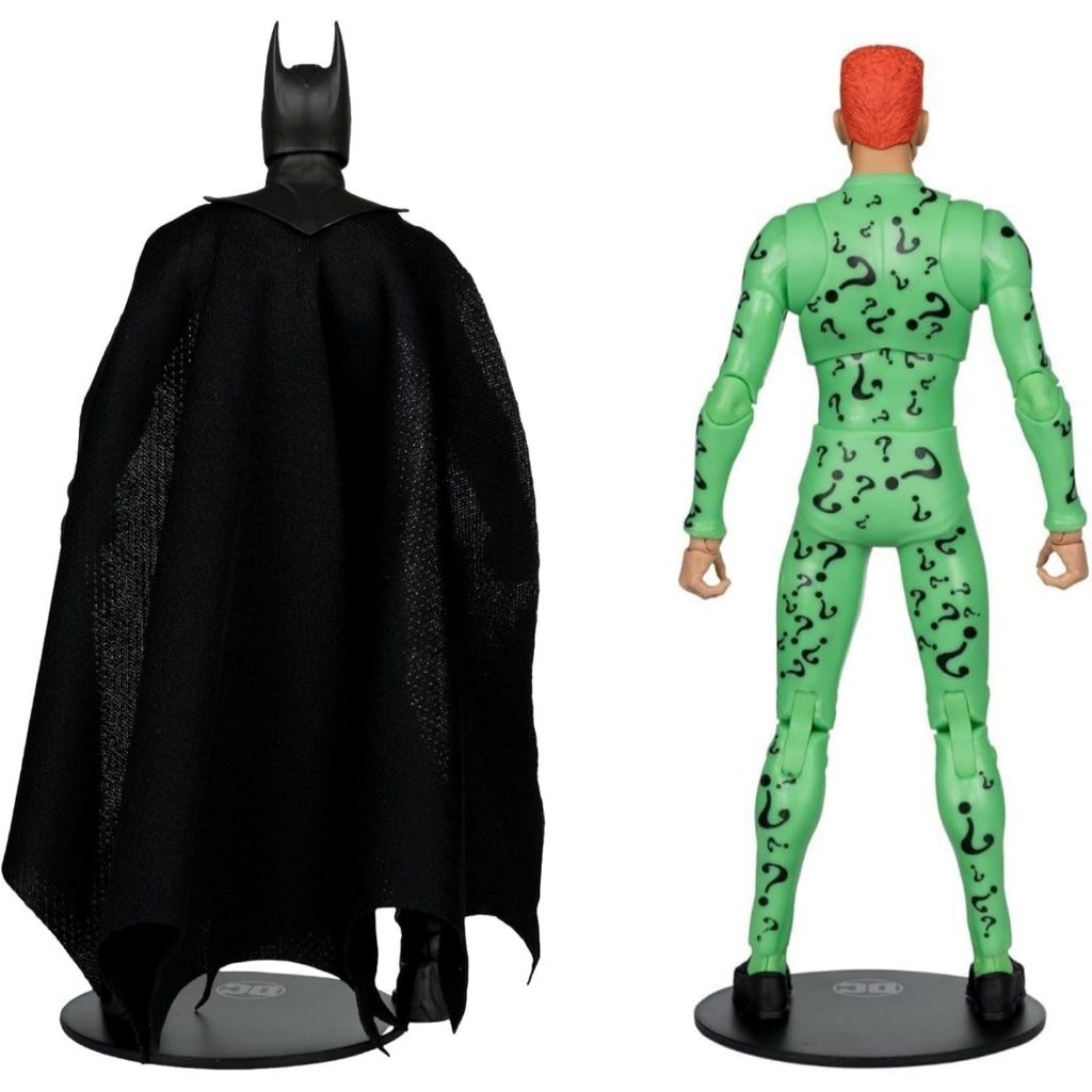PROMO McFarlane Toys Batman Forever DC Multiverse 7-Inch Batman and Riddler Action Figures (2 Items)