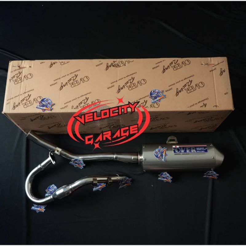 Knalpot OVER WR 155 Original Japan 100%