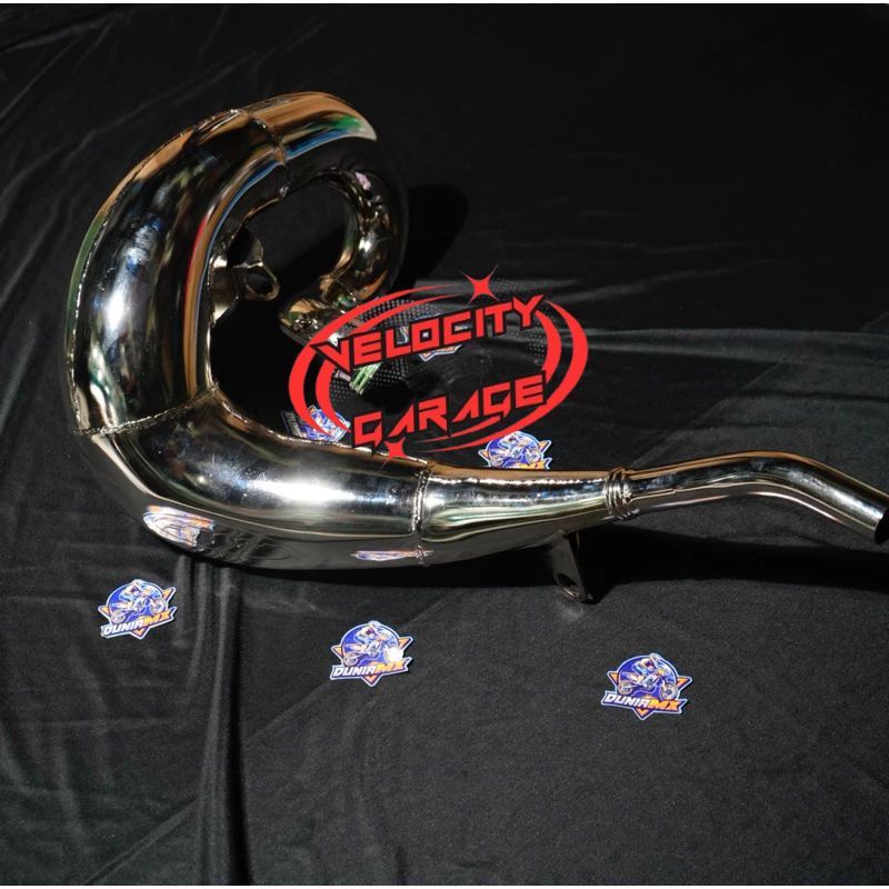 Perut Knalpot KTM HUSQ 250 300 2024 Pipe Faty FMF