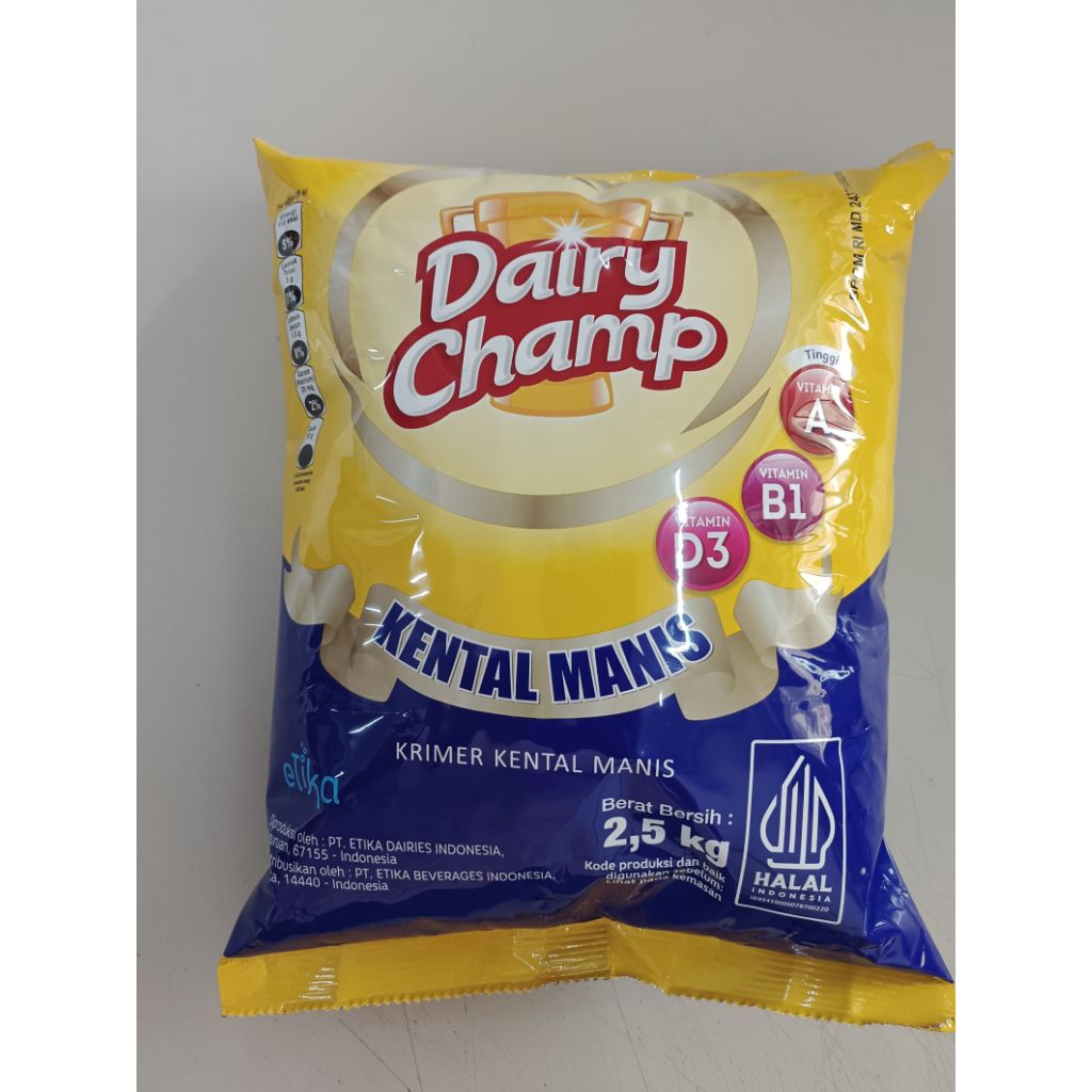 

SUSU KENTAL MANIS DAIRY CHAMP 2,5KG