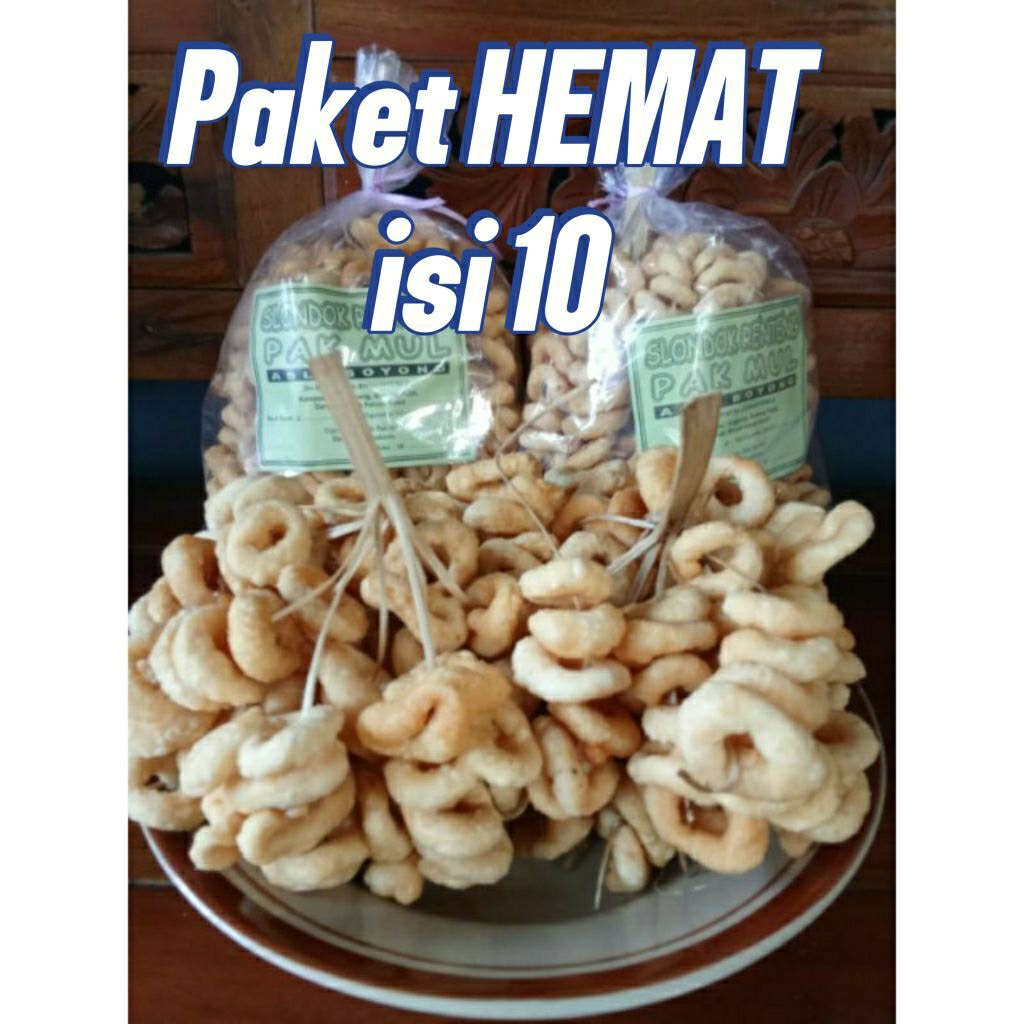 PAKET HEMAT SLONDOK RENTENG PAK MUL ISI 10