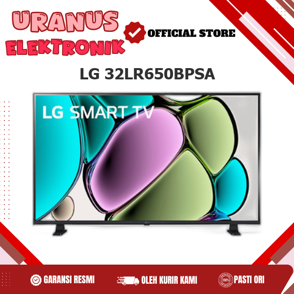 LG 32LR650BPSA SMART TV 32 INCH AI PROCESSOR GEN6 32LR650BPSA 32LR650 32LR 650BPSA