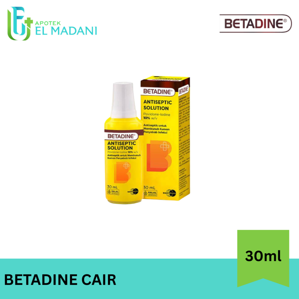 BETADINE SOLUTION ANTISEPTIC 15 ML