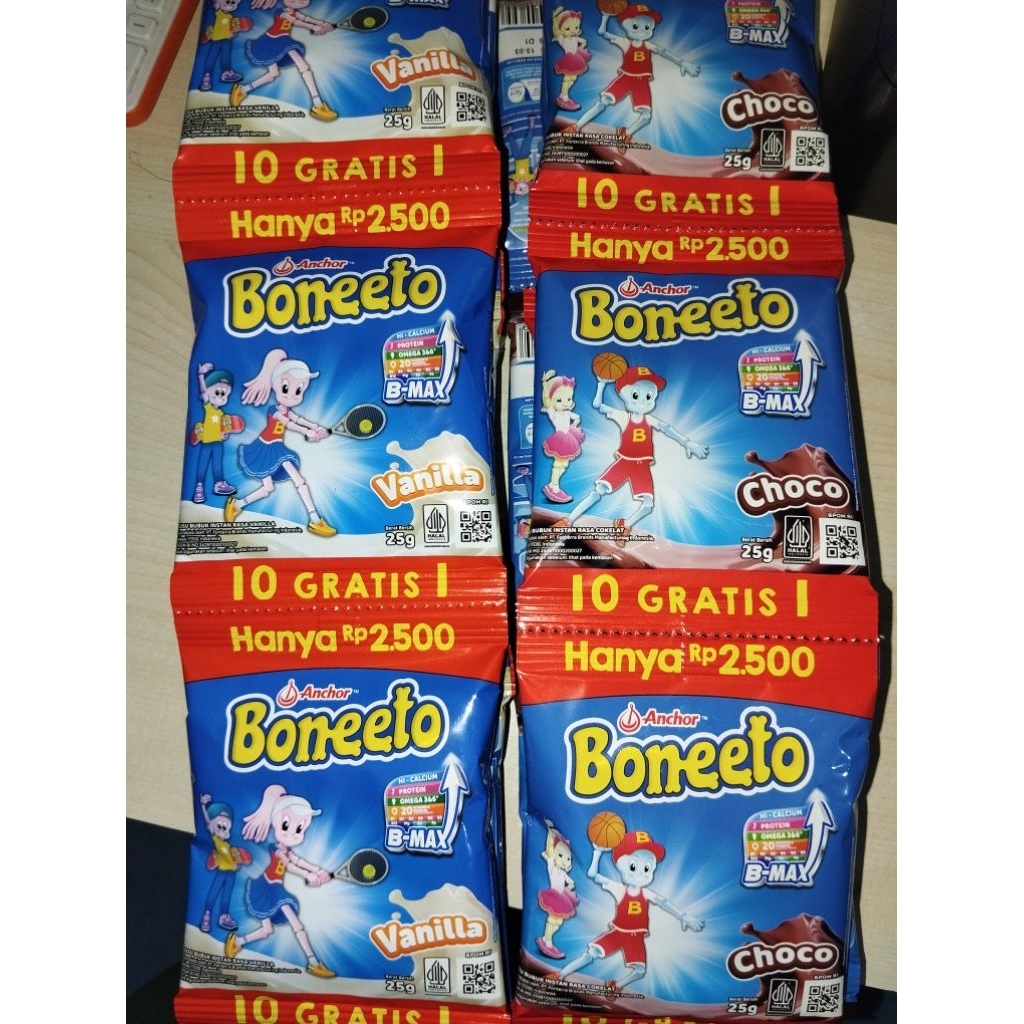 

Boneeto sachet 10+ 1