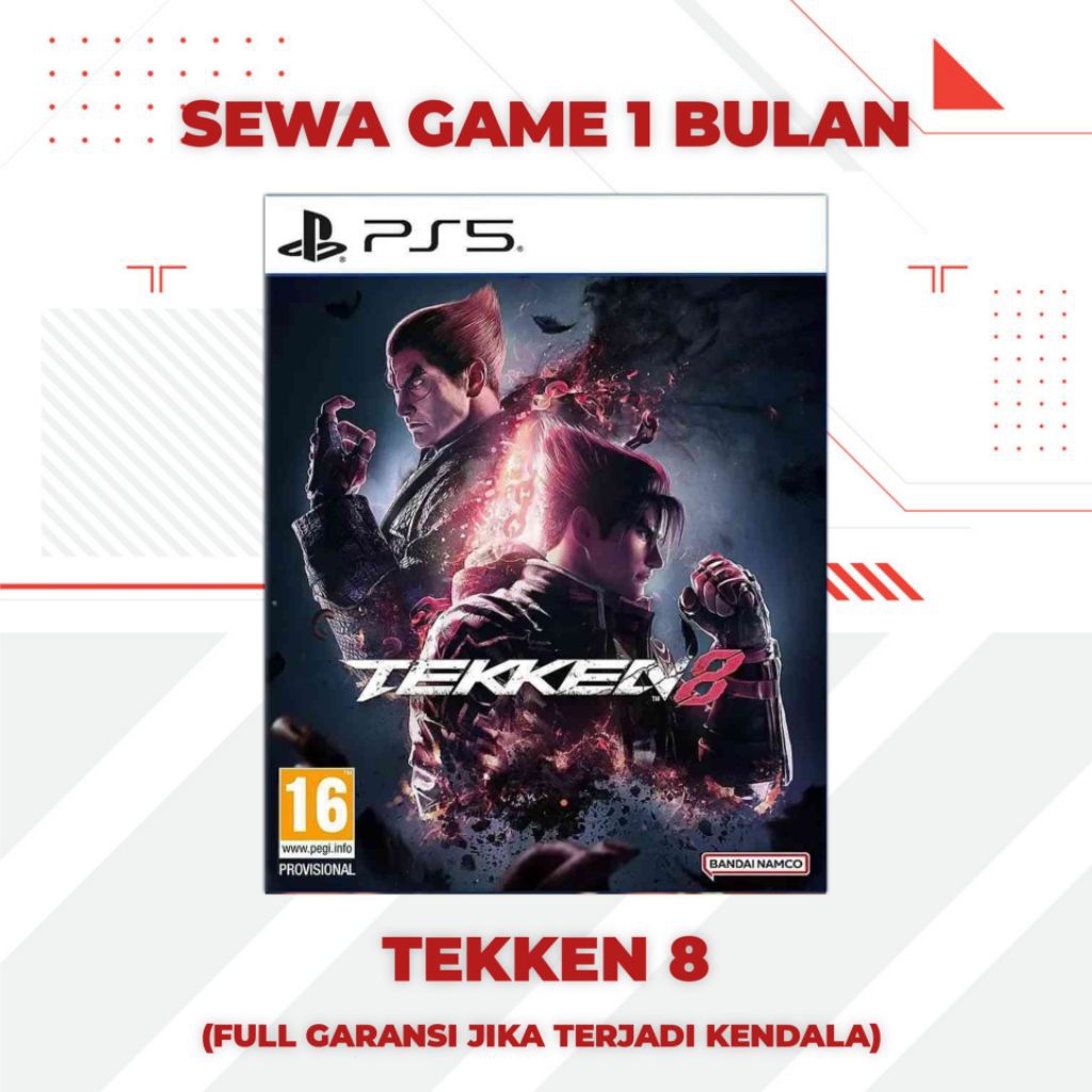 TEKKEN 8 PS5 | Game PS5 Tekken 8 (1 Bulan)