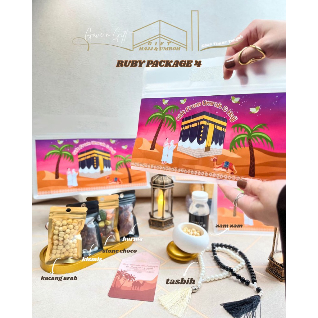 

Hampers Oleh Oleh Haji dan Umroh | Paket Rubby 4| Paket Haji dan Umroh