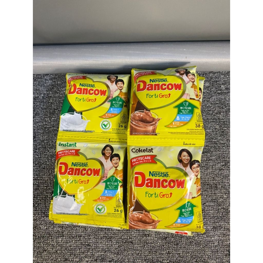 SUSU DANCOW FORTIGRO 1 RENTENG (10 Sachet) | SUSU DENCOW FORTIGO 1 RENTENG (10 pcs)