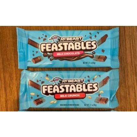 

MrBeast Feastables Chocolate 100% Original - NEW VERSION Mr Beast Coklat