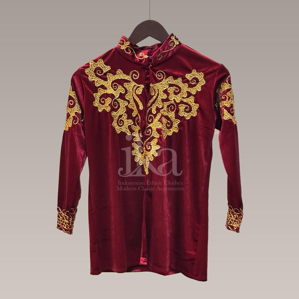 SETELAN BAJU ADAT ACEH ANAK / BAJU TARI ACEH ANAK / BAJU KARNAVAL ACEH ANAK (ATASAN & BAWAHAN)