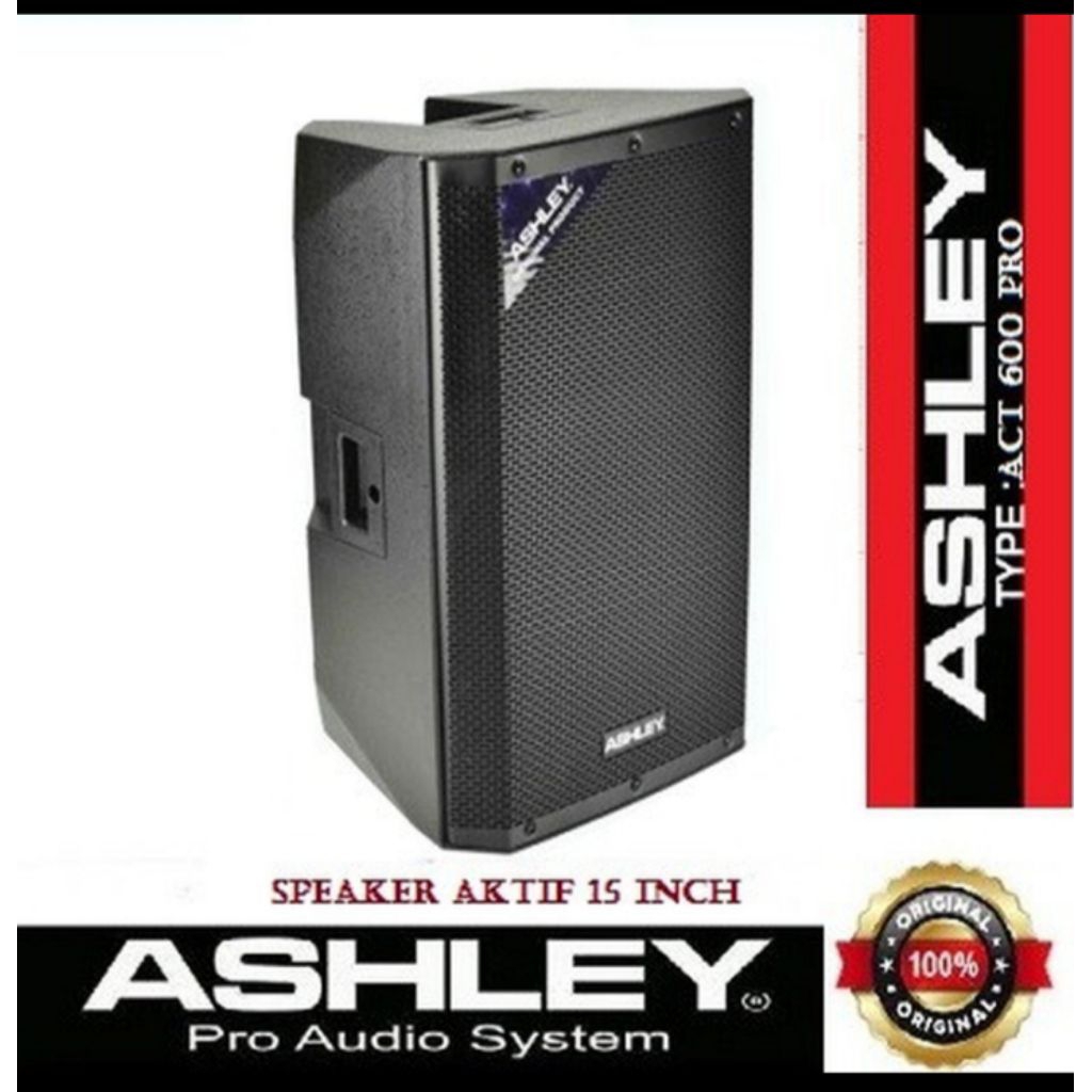 Speaker Aktif 15 Inch 600W Ashley ACT 600 Pro