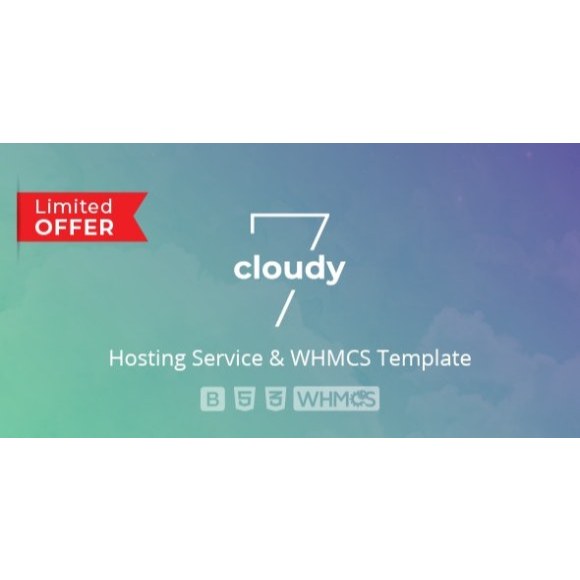 Cloudy Theme – Hosting Service & WHMCS Template