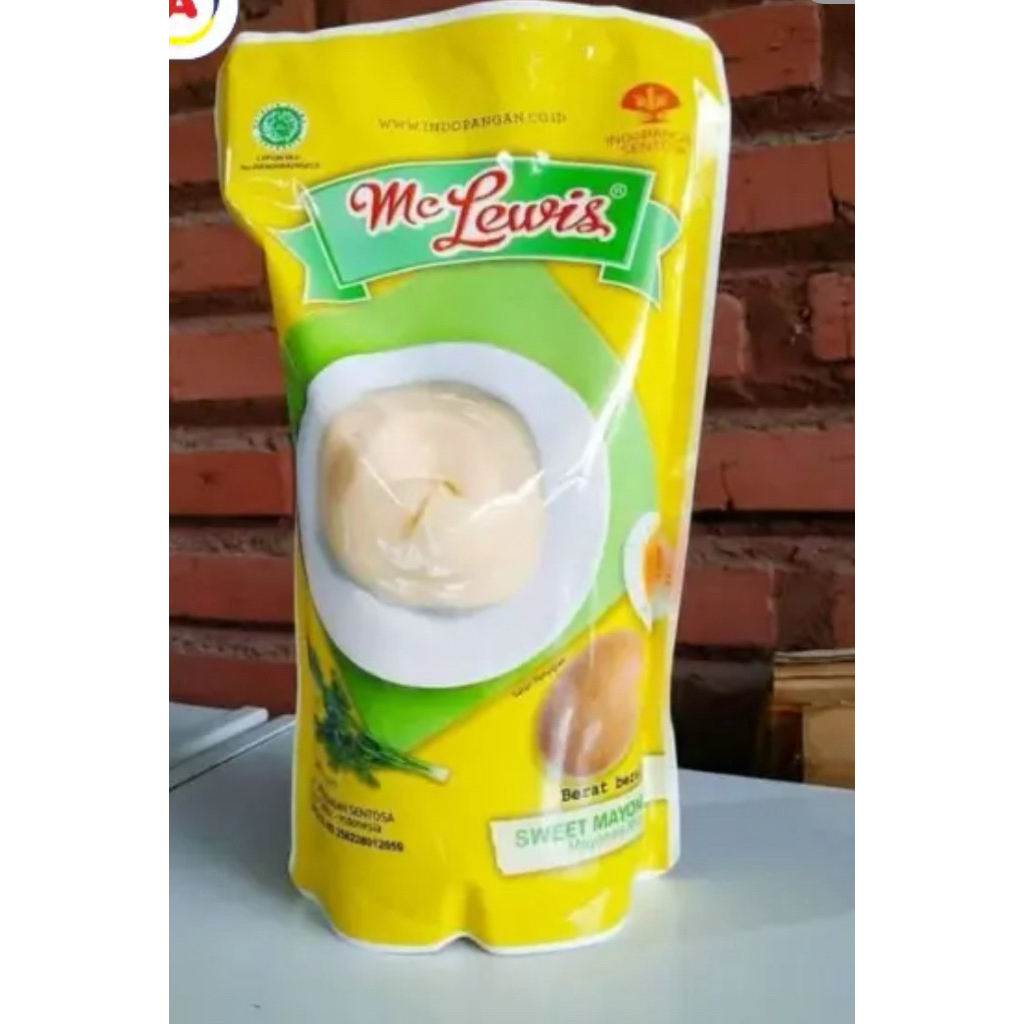 

MC LEWIS MAYONAIS SWEET KEMASAN 1 KG ( 1 KARTON ISI 12 KG)