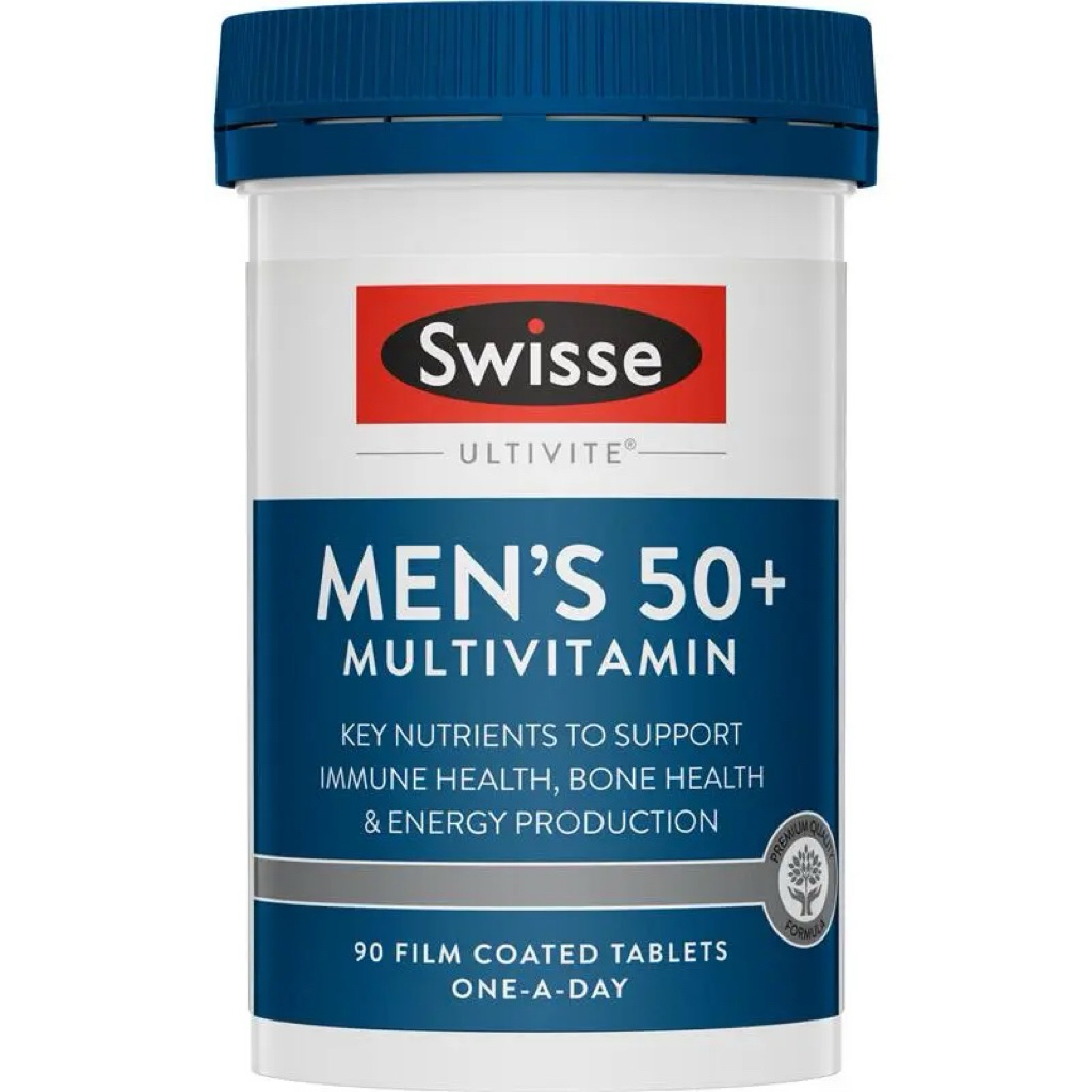 Swisse Mens Multivitamin 50+ 90 Tablets