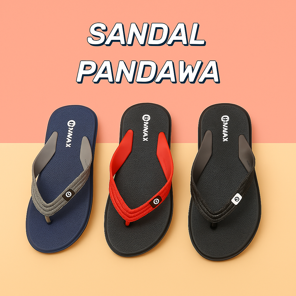 Sandal pria Pandawa ringan dan nyaman Pandawa