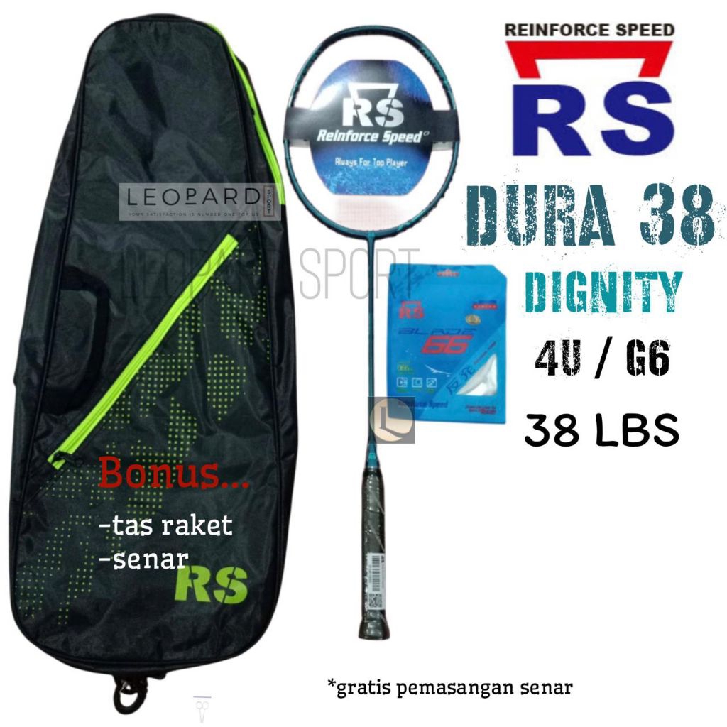 Raket Badminton RS DURA 38 DIGNITY / Raket RS