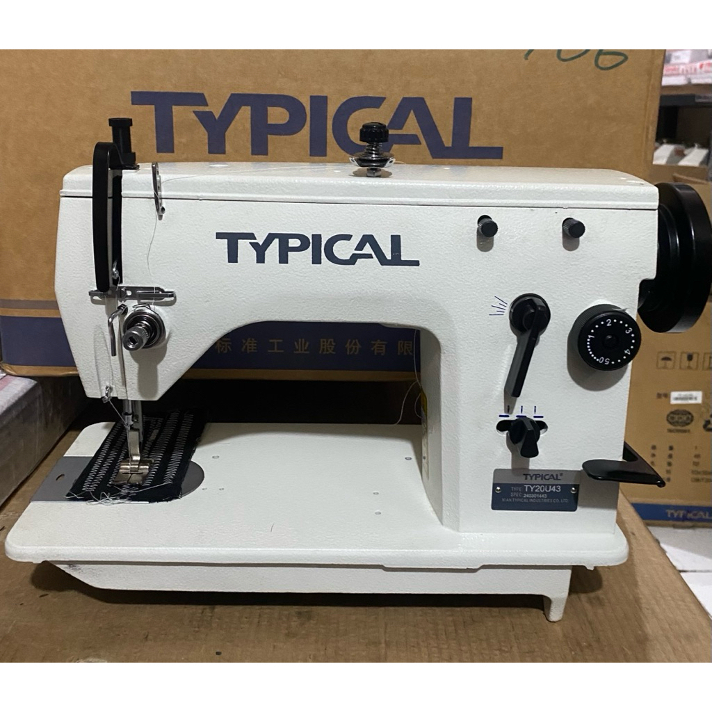 Mesin Jahit Zigzag TYPICAL TY20U-43 komplit set