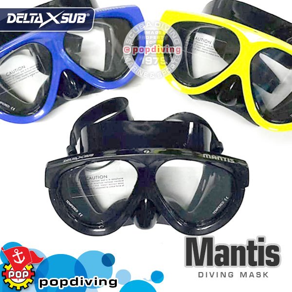 Dakor Delta MANTIS Scuba Diving Mask Masker Kacamata Selam