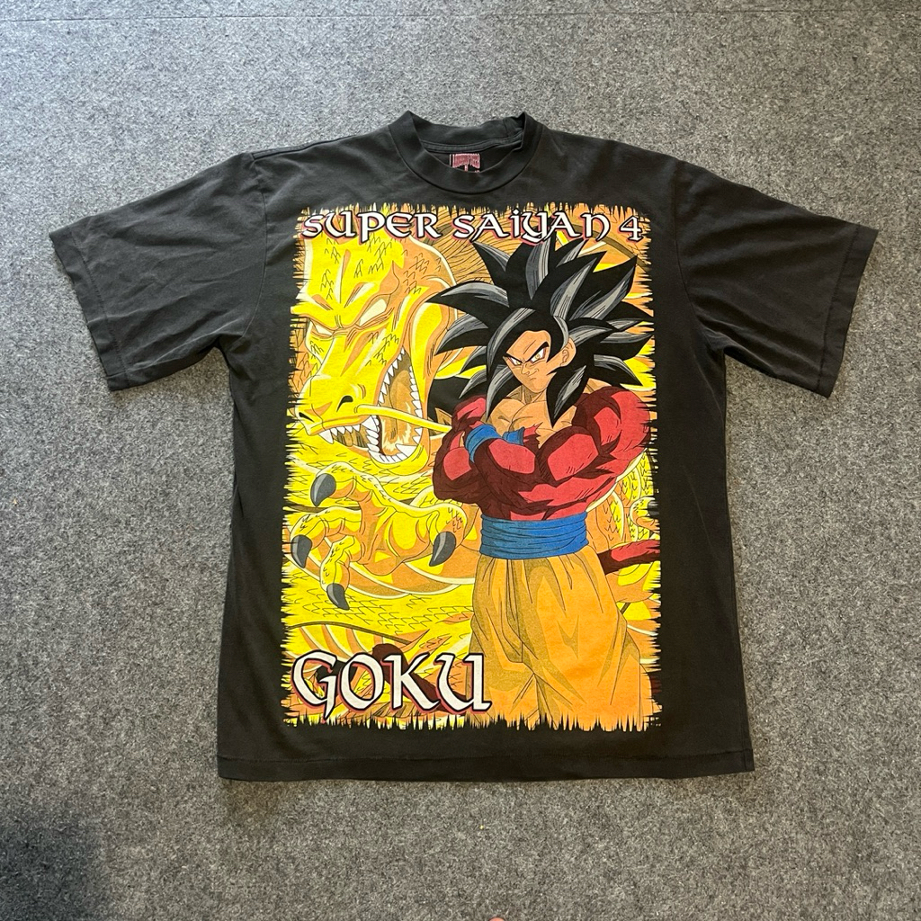kaos bootleg dragon ball faded